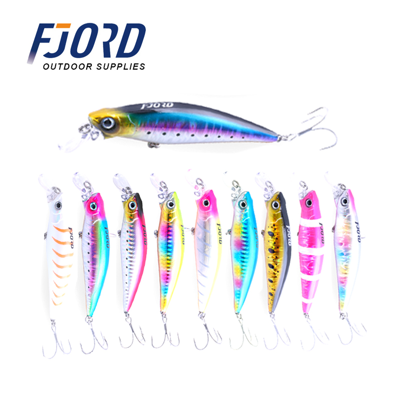 FJORD Custom Fishing Lure 90mm 31g 3d Fishing Lure Eyes Lures Saltwater Fishing Big Game Tuna Holographic Foil
