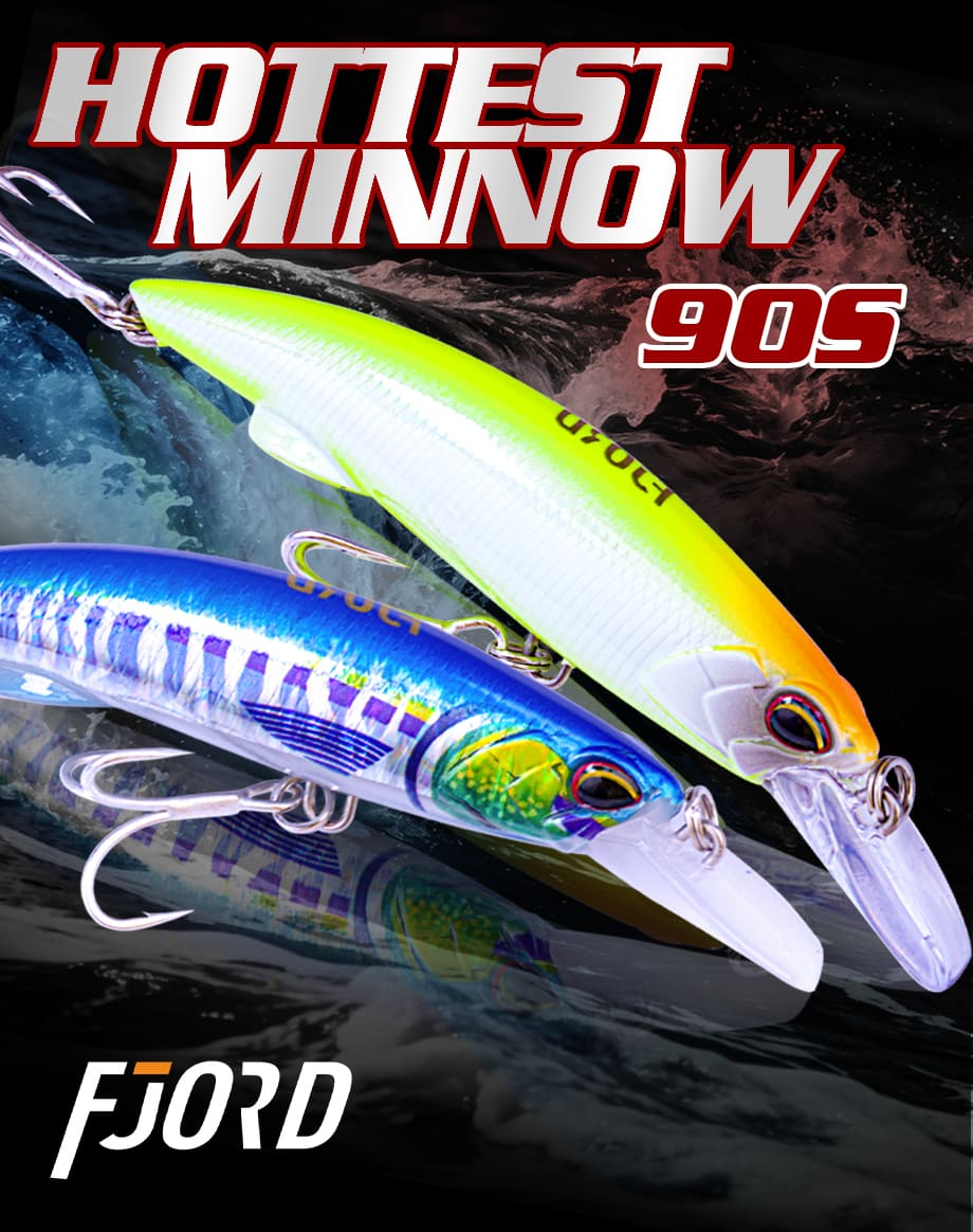 FJORD Wholesale 22g 120mm Super Long Casting Tungsten Beads With Spring System Fishing Minnow Lures Saltwater Lures detail 7