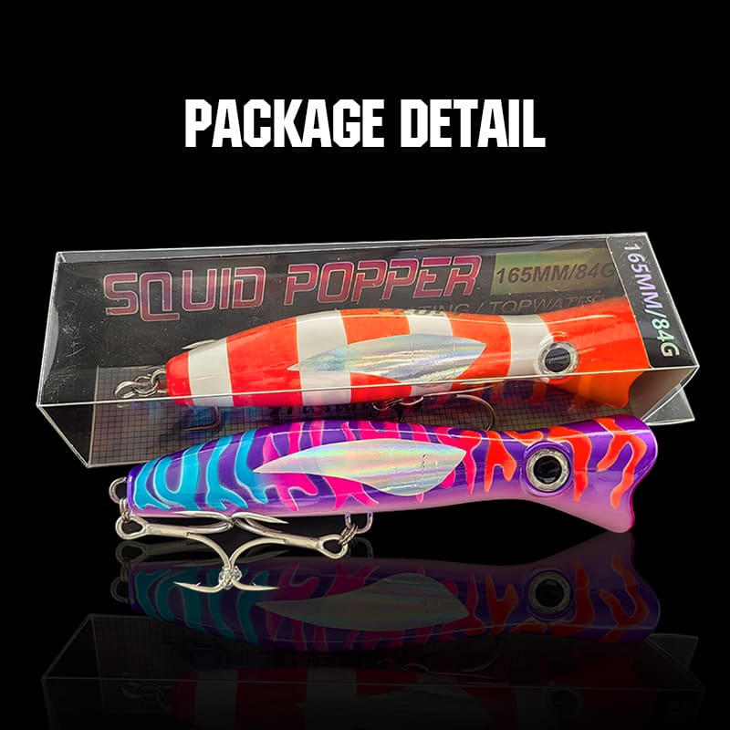 FJORD New Arrival Fishing Lures 82g 165mm Big Tuna Lures Poppers Saltwater Fishing Lures for Sea Fishing detail 7