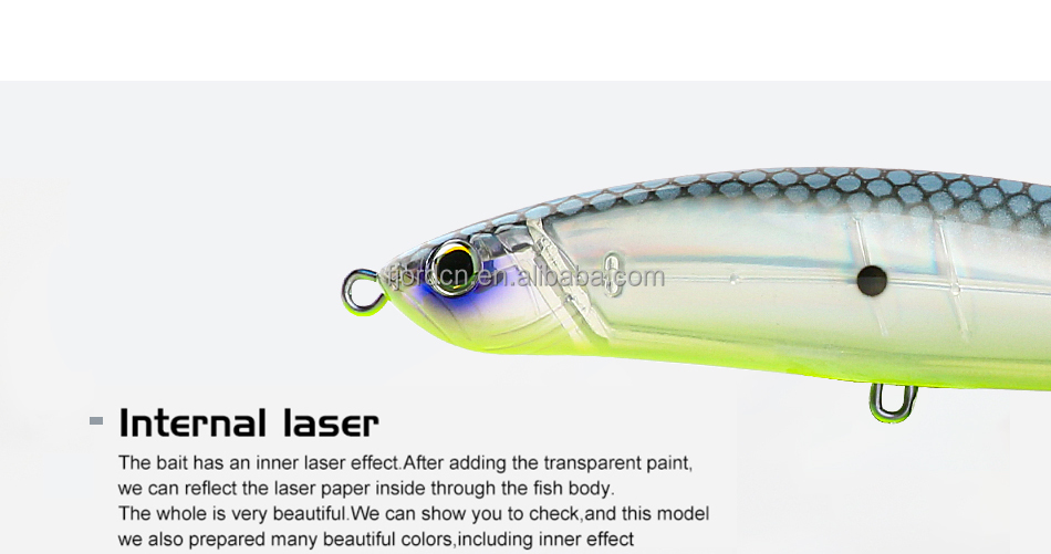 FJORD Customized Pencil Lure  64g 200mm Floating Fishing Lure Swimbait Topwater Hard Lures for Saltwater detail 5