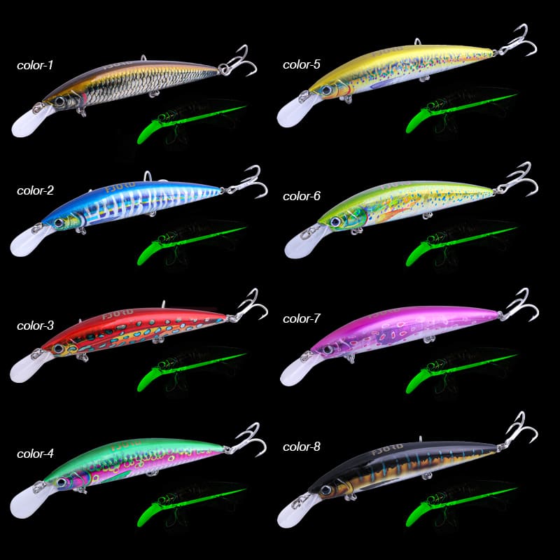 FJORD UV Effe 110mm 37g Hard Bait Game Fishing Lures Trolling Deep Diving Minnow Lure 110mm Sinking Lures Saltwater detail 4