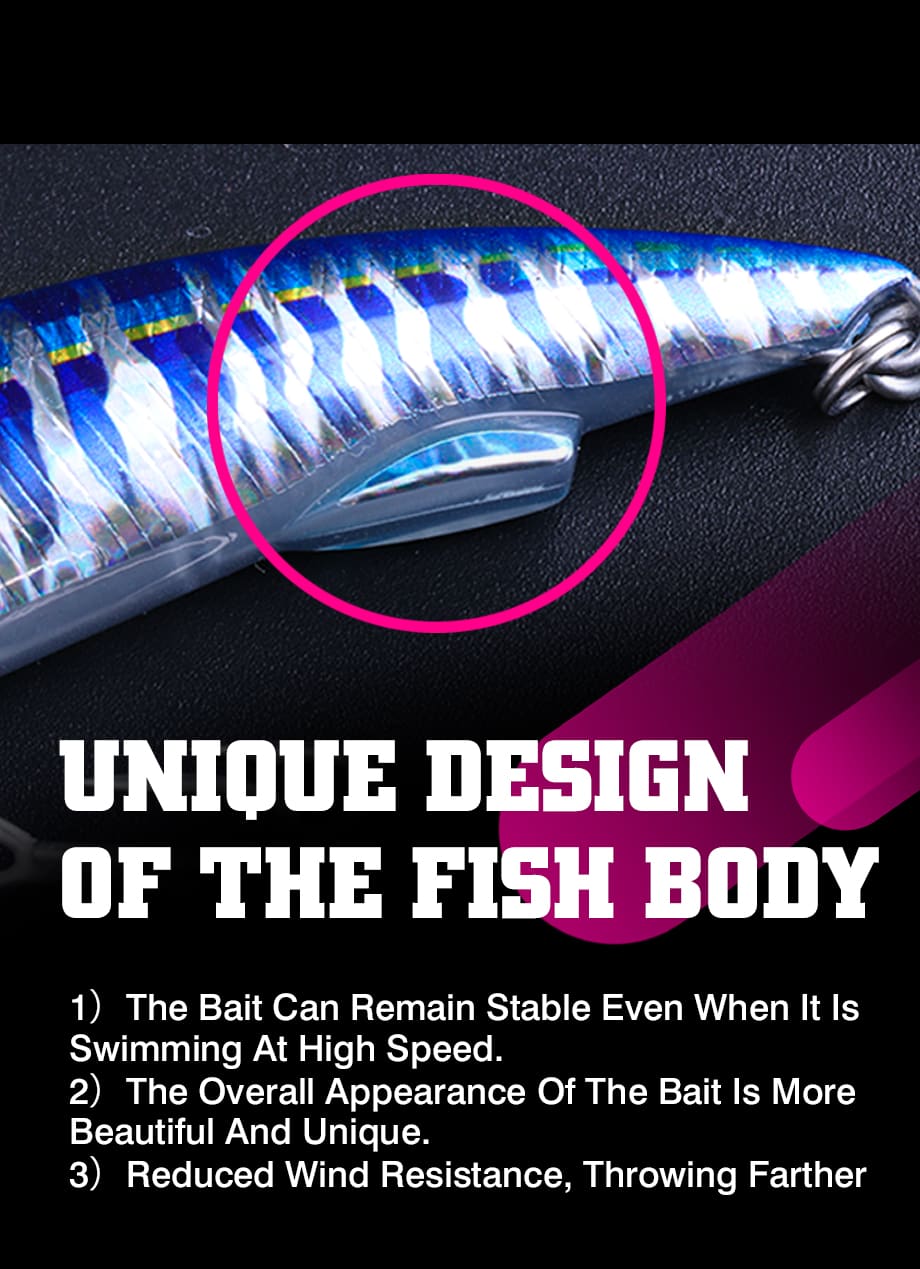 FJORD 40g/50g Luminous Sinking Minnow Hard Lure 90mm Artificial ABS Plastic Material Baits for Sea Bass Salmon Cod detail 5