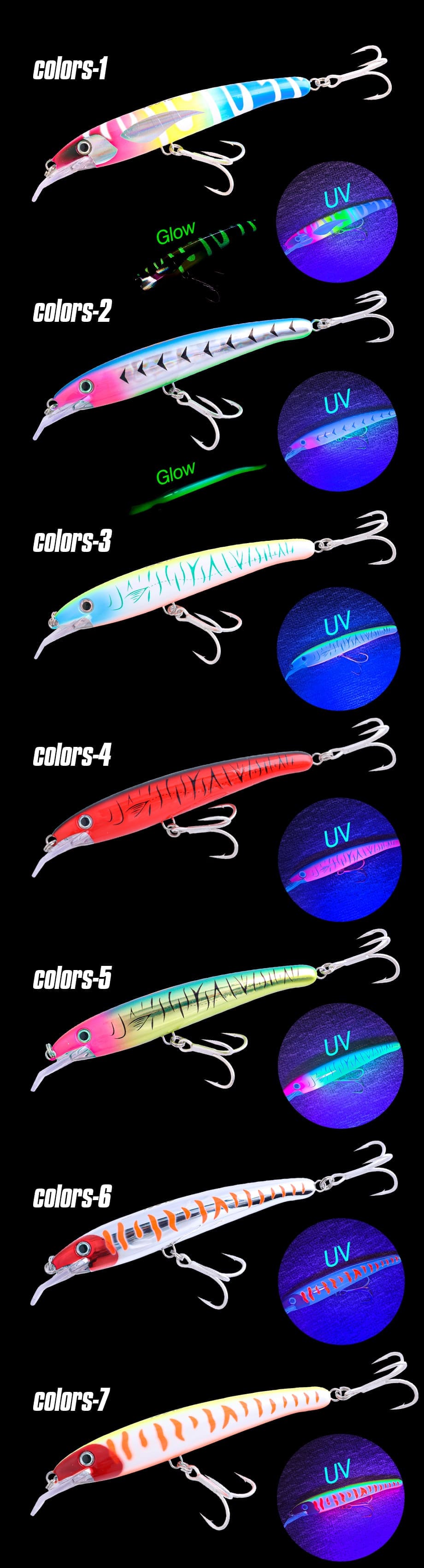 FJORD New OEM Deep Depth Trolling Minnow 160mm 33g Long Casting Hard Minnow Lure for Saltwater detail 6