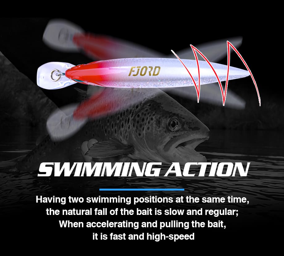 FJORD Best Selling 90mm50g Glowing Night Fishing Lures Saltwater Plastic Minnows for Salmon Bream in Streams Durable Metal Steel detail 10