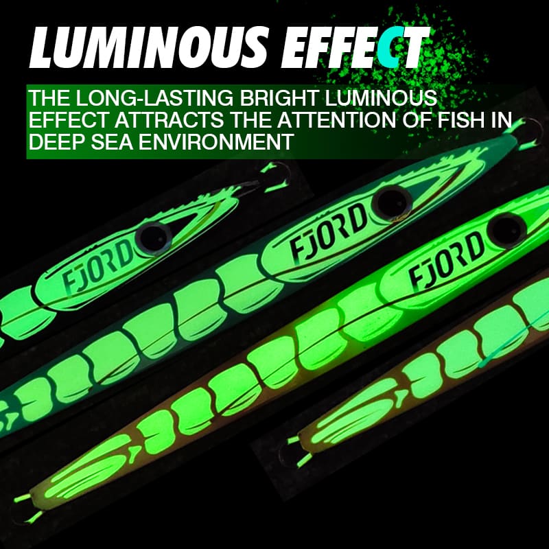 FJORD 2025 Saltwater Metal Jig Lure Customized Deep Jigging UV 150g 200g 250g New Arrival Fishing Lures for Tuna Salmon in River detail 4