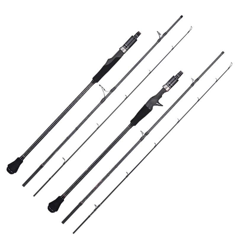 FJORD OEM FUJI Guides 1.91m SOLID BLACK RIDER SLOW JIGGING ROD Carbon Saltwater EVA for Bass Lure Marlin Sea Lure Trout