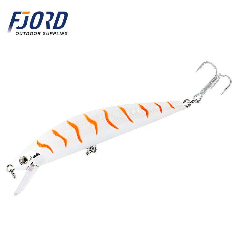FJORD Customized 40g 120mm Sinking Minnow Fishing Lure for River Lake Stream Hooks for Saltwater Fish Zander Sea Bass Hard Baits detail 3
