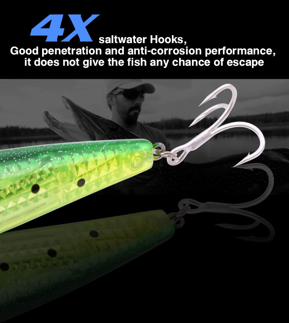 FJORD New Design High Quality Minnow Lures 125mm 28g with Hooks ABS Hard Lures for Saltwater Tungsten Magnet Artificial Lure detail 4