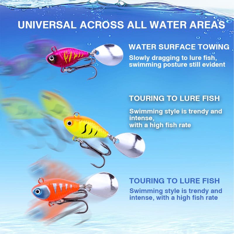 FJORD Luminous 3D Simulation Eyes VIB Jig Lures 10.5g 14g 21g Sinking Lead Metal Artificial Baits Spinner Sea Bass River Lake detail 2