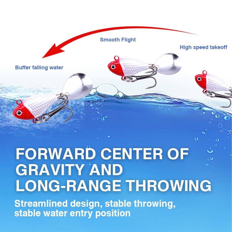FJORD Luminous 3D Simulation Eyes VIB Jig Lures 10.5g 14g 21g Sinking Lead Metal Artificial Baits Spinner Sea Bass River Lake detail 4
