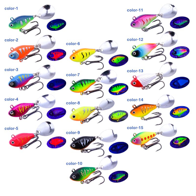 FJORD Luminous 3D Simulation Eyes VIB Jig Lures 10.5g 14g 21g Sinking Lead Metal Artificial Baits Spinner Sea Bass River Lake detail 6