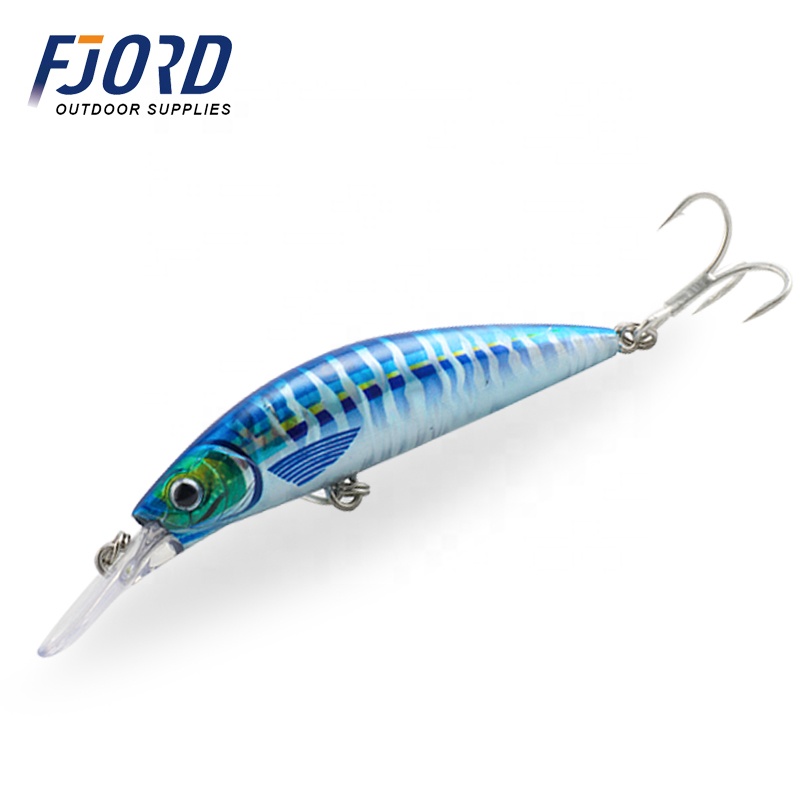 FJORD Artificial Minnow 70m 17g Deep Diving Metal ABS Minnow Hard Sinking Lure for Tuna Salmon Bream Zander detail 5