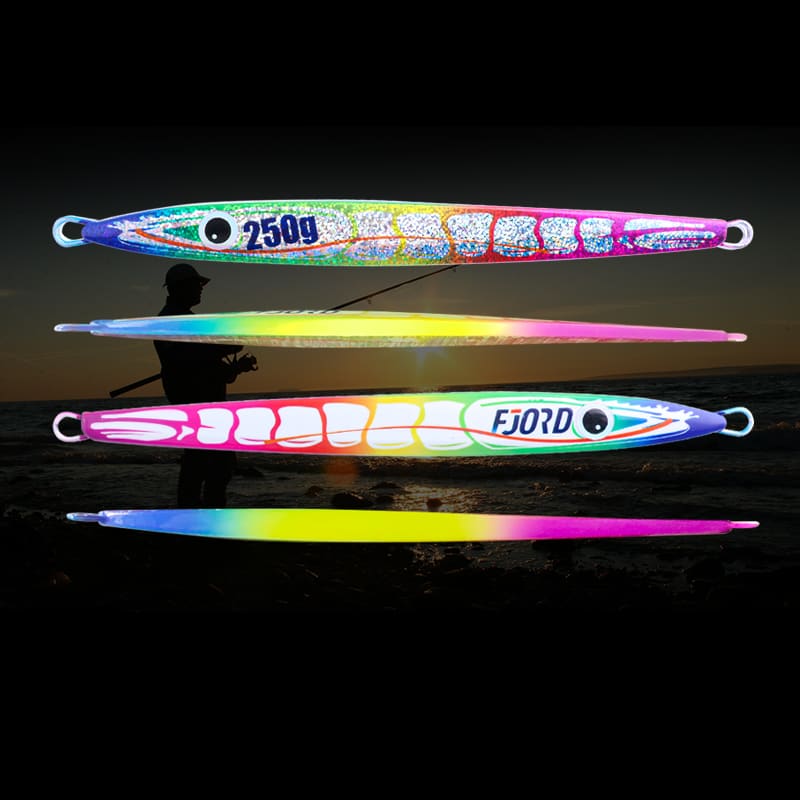 FJORD 2024 Saltwater Metal Jig Lure Deep Jigging UV 60g 150g 200g 250g New Arrival Fishing Lures for Tuna Salmon Zander Sea Bass detail 3