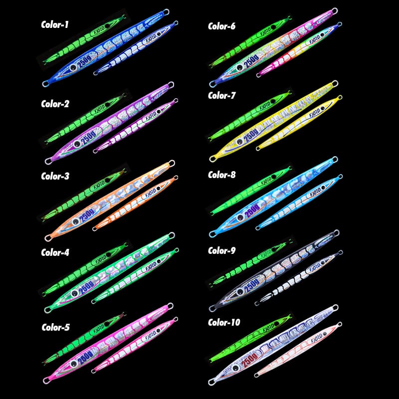 FJORD 2024 Saltwater Metal Jig Lure Deep Jigging UV 60g 150g 200g 250g New Arrival Fishing Lures for Tuna Salmon Zander Sea Bass detail 7