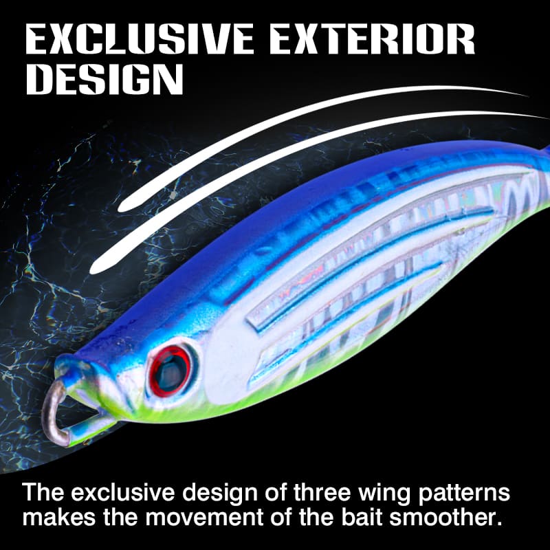 FJORD Epoxy Resin Lure Baits Metal Fishing Lure Fast Sinking 80g Saltwater Lead Jig Fishing Bait detail 2