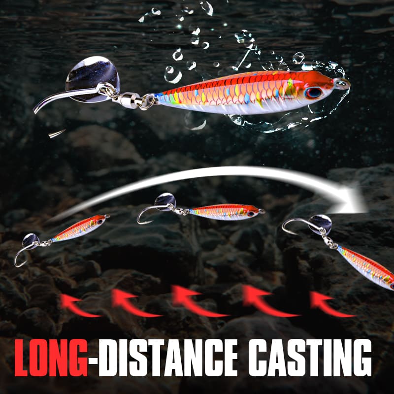 FJORD New Arrival UV Stock Jig Lure Metal Freshwater Fishing Lures 30g 40g 60g 80g for Tuna Salmon Catfish & Tilapia Ice Fishing detail 4