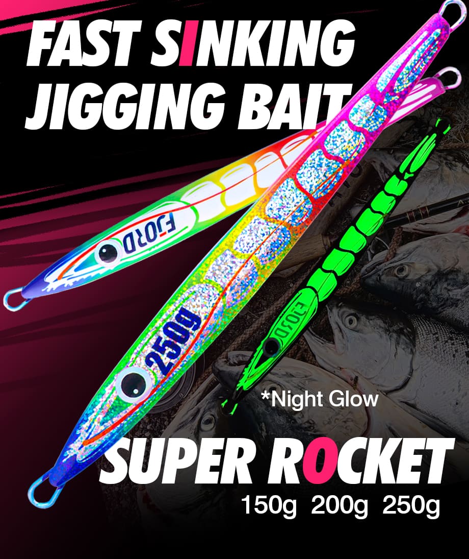 FJORD Quality Fast Falling Vertical Jig 250g Speed Sinking Jigs Tuna Jig Slow Pitch Artificial Hard Bait Sea Fishing Lure detail 1