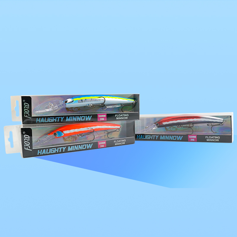 FJORD FJL5068 Floating Minnow Lure ABS Material Artificial Hard Bait for Trout Tilapia 130mm 24g Hooks Ocean Freshwater Fishing detail 3