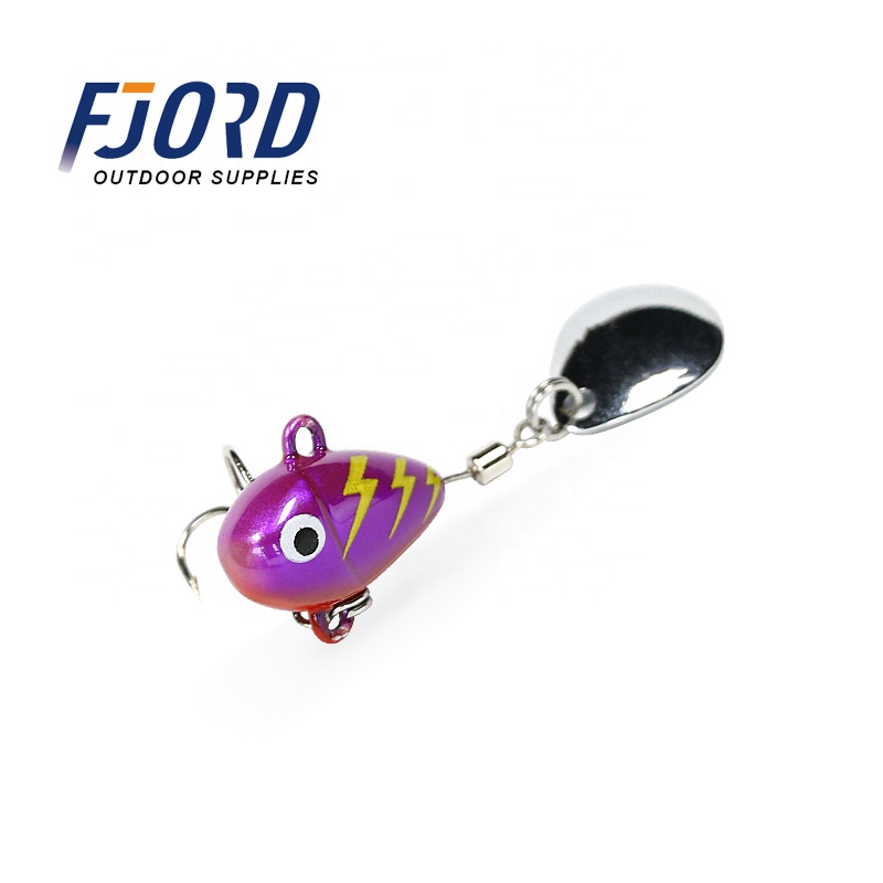 FJORD Sinking Spinner Metal VIB Long Casting Baits 7g 10g 14g Spinner Lure Fishing Metal VIB