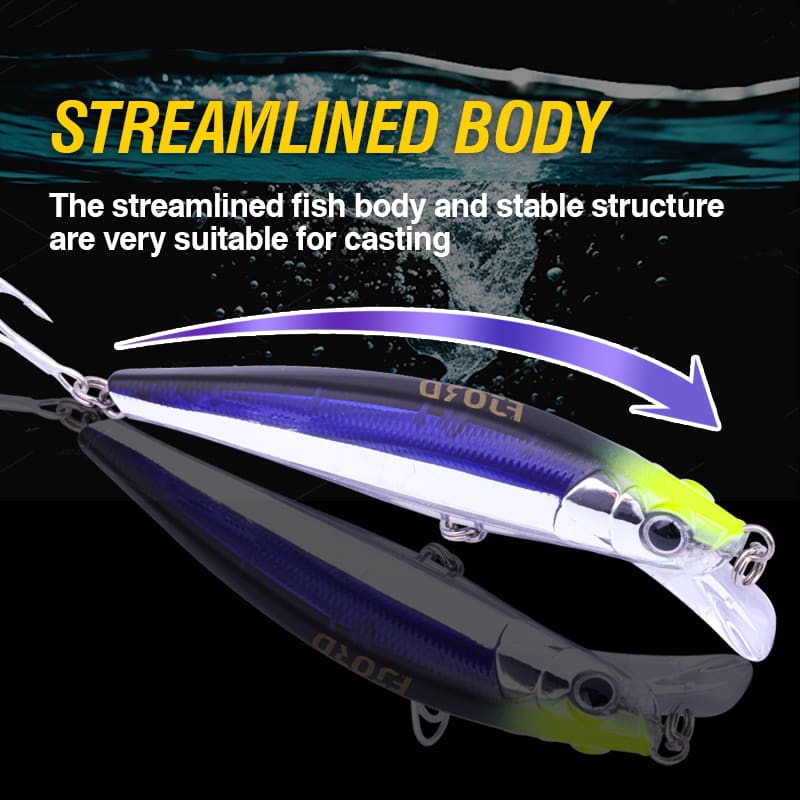 FJORD New Arrival 90mm 28g Stainless Steel ABS Bottom Bait for Ocean Boat Fishing Saltwater Lake Targeting Salmon Bream 3D Eyes detail 3