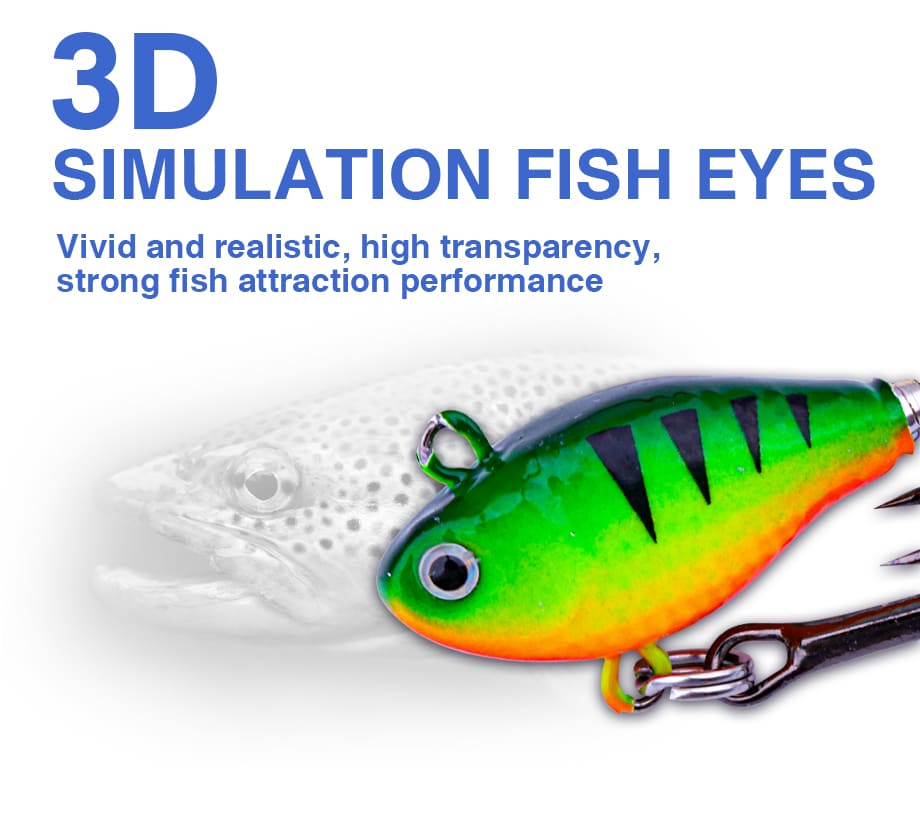 FJORD 10g 14g 20g Vib T Jig Stainless Steel Fishing Lure for Salmon Freshwater River & Lake Use with Pre-Attached Hooks detail 4