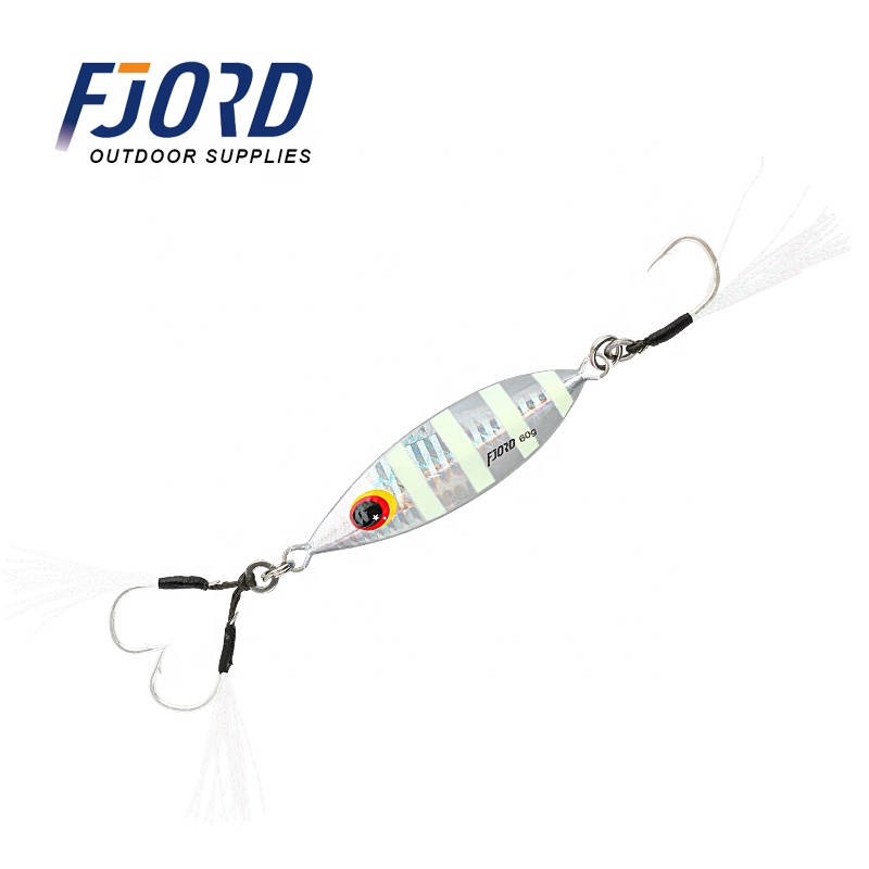 FJORD Saltwater Sea Fishing Metal Jig Lure 30g Shore Casting Micro Slow Pitch Jigging Bait detail 4