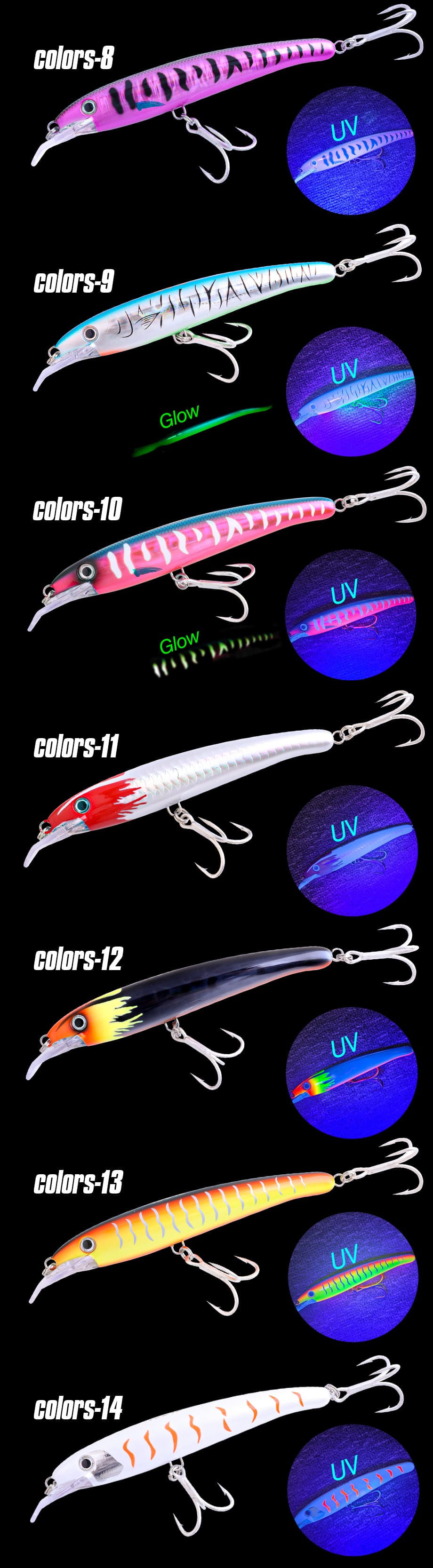 FJORD ABS Floating Minnow Lure 33g Long Casting Bionic Hard Bait 160m Fishing Swim Bait Jerkbait detail 7