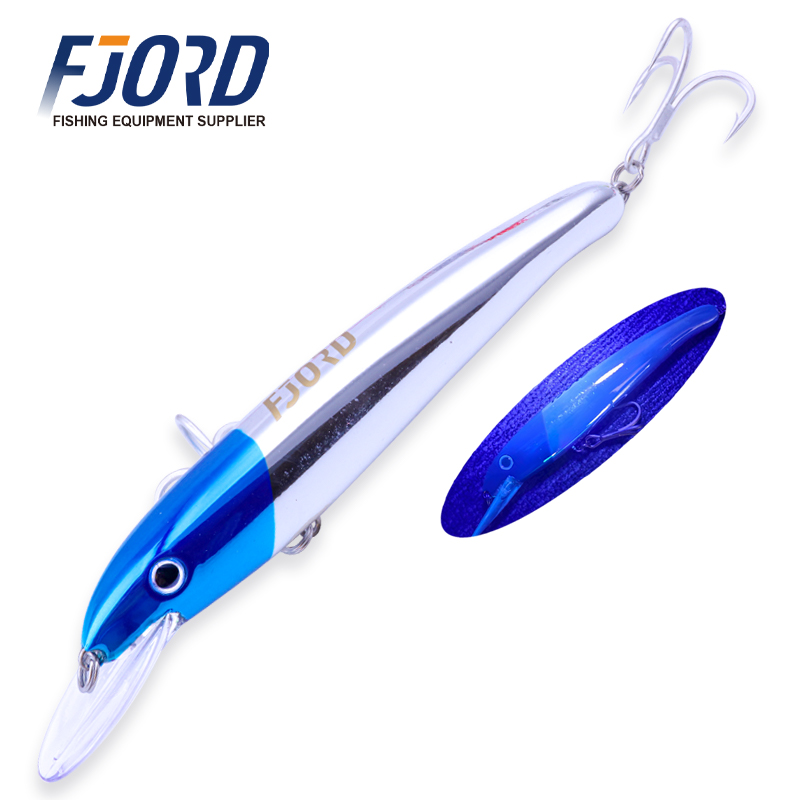 FJORD 51g Hard Bait Minnow Fishing Lures ABS Baits 190mm Saltwater Trolling Floating Action detail 3