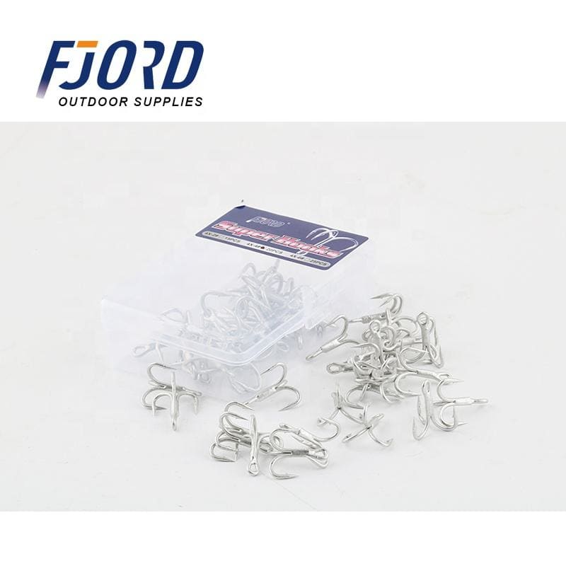 FJORD High Carbon Steel Treble Hook 4x Stinger for Saltwater Big Game Jigging Fishing Marlin Target Multiple Hooks detail 3