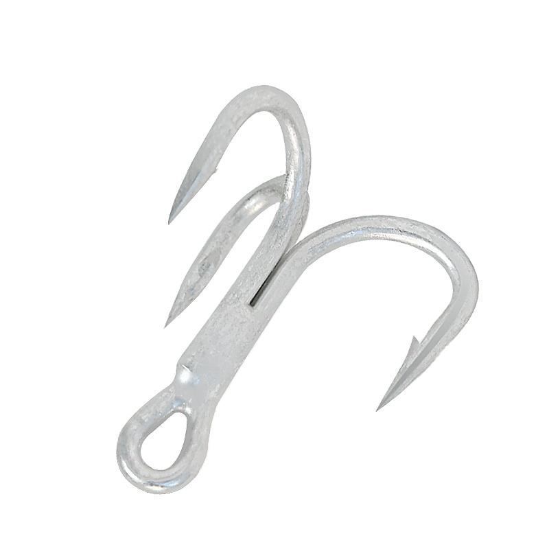 FJORD High Carbon Steel Treble Hook 4x Stinger for Saltwater Big Game Jigging Fishing Marlin Target Multiple Hooks