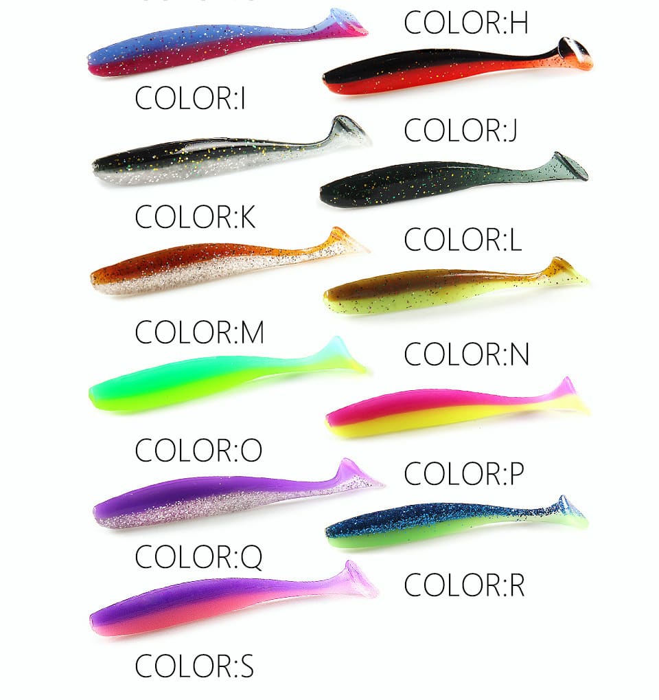 FJORD Swim Bait Lure Soft Plastics 50mm 75mm 105mm Saltwater Paddle Tail Swimbait Lure detail 2