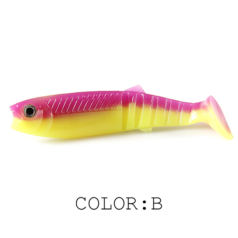 FJORD Soft Fishing Lure Swimbait Paddle Tail 9.6cm 8cm 6.2cm Jigging Lure Artificial Baits detail 1