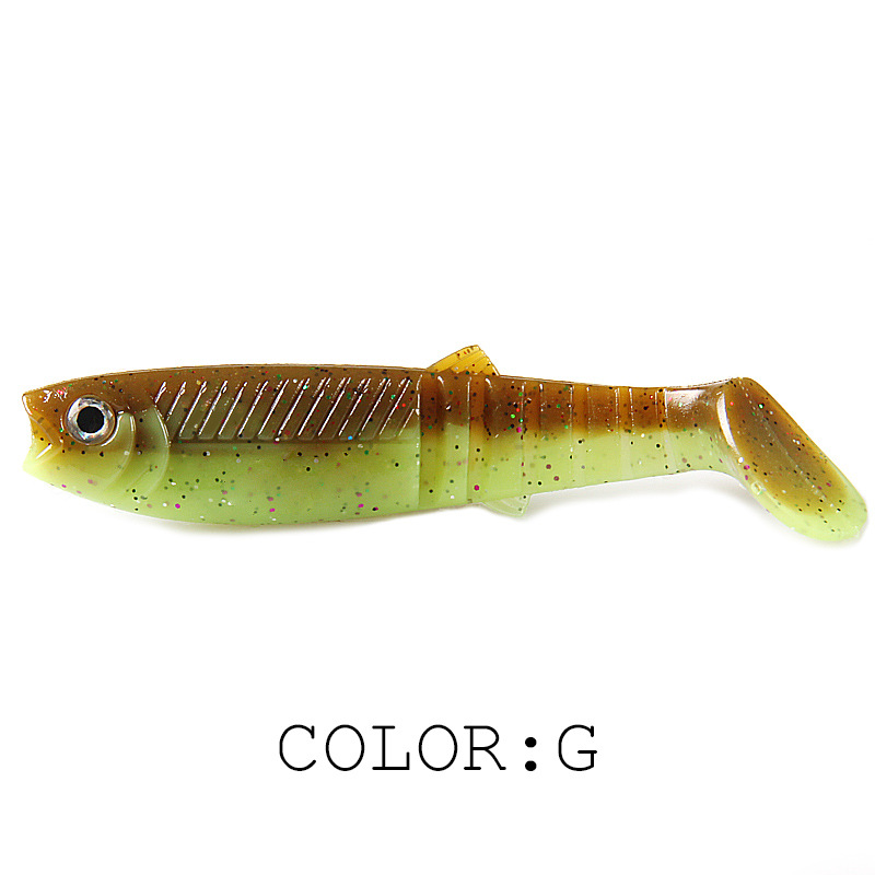 FJORD Soft Fishing Lure Swimbait Paddle Tail 9.6cm 8cm 6.2cm Jigging Lure Artificial Baits detail 4