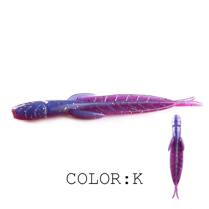 FJORD Soft Worms Bait Artificial Worm Soft Fishing Lure 7.8cm 1.42g PVC Worm Fishing Lure detail 2