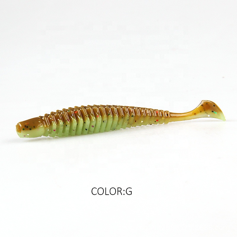 FJORD Saltwater Paddle Tail Swimbait Lure 6.2cm 7.5cm 9cm Factory Bulk Shad Custom Color Soft Plastic Lure detail 2