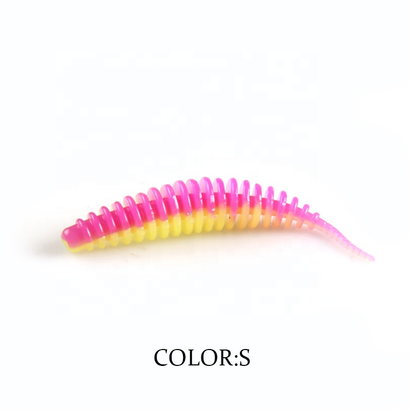 FJORD Soft Plastic Bait Small Fishing Bass Trout Bait 35mm PVC Fishing Lure Soft Bait detail 1