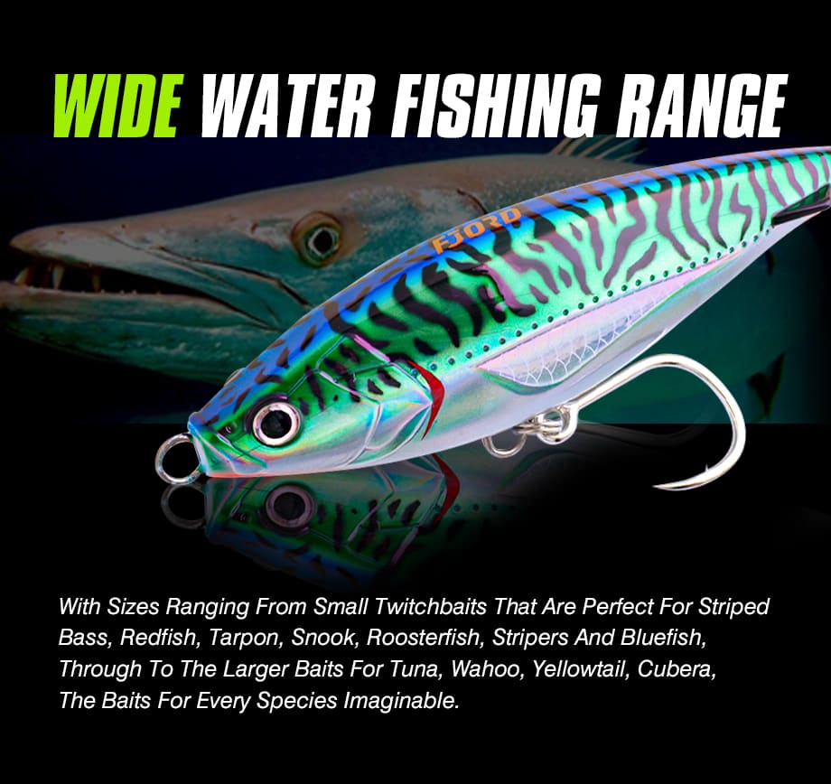 FJORD Pencil Stick Bait Fishing Lure Artificial Sinking Pesca Wobblers 150mm 86g Pike Carp Bass Fishing Gear detail 1