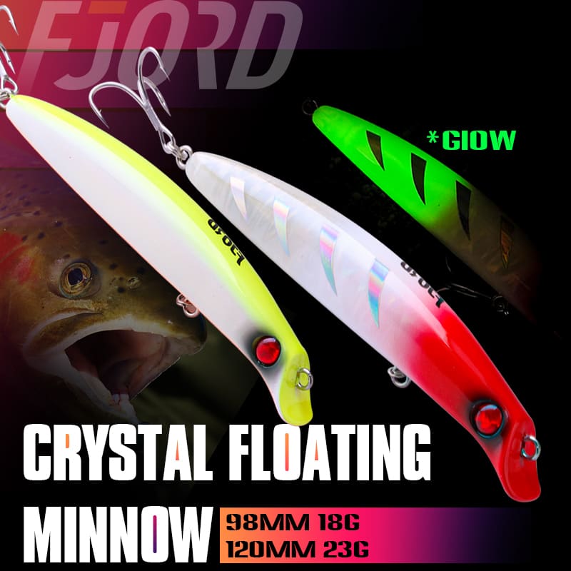 FJORD Wholesale Artificial Hard Bait Pencil Lure 120mm 23g 3d Eyes Sinking Pencil Stickbait Lures detail 4