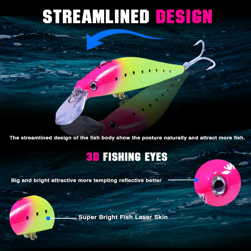 FJORD Hard Minnow Sinking Fishing Lure 130mm 52g Plastic Hard Bait Perch Pesca Wobbler Fishing Tackle detail 1