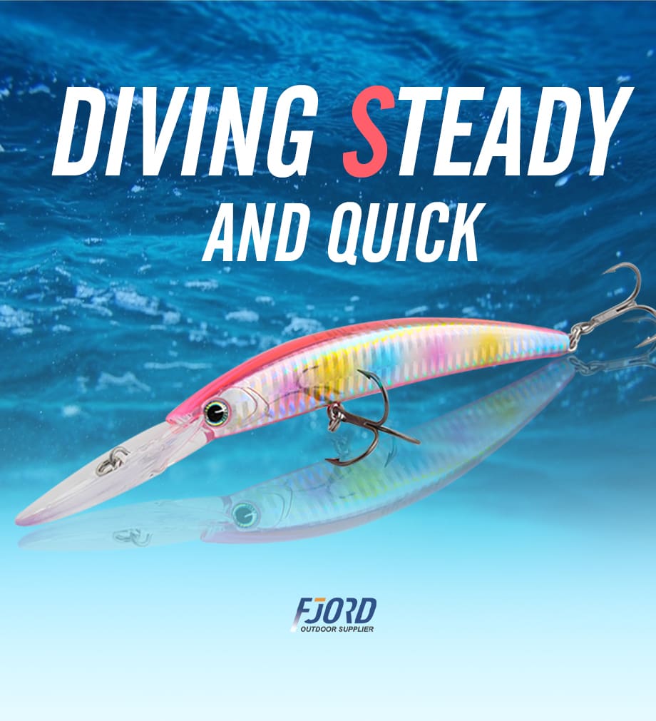 FJORD Wholesale Minnow Salt Water Fishing Lure 130mm 24g Top Water Lures Trolling Lures detail 1