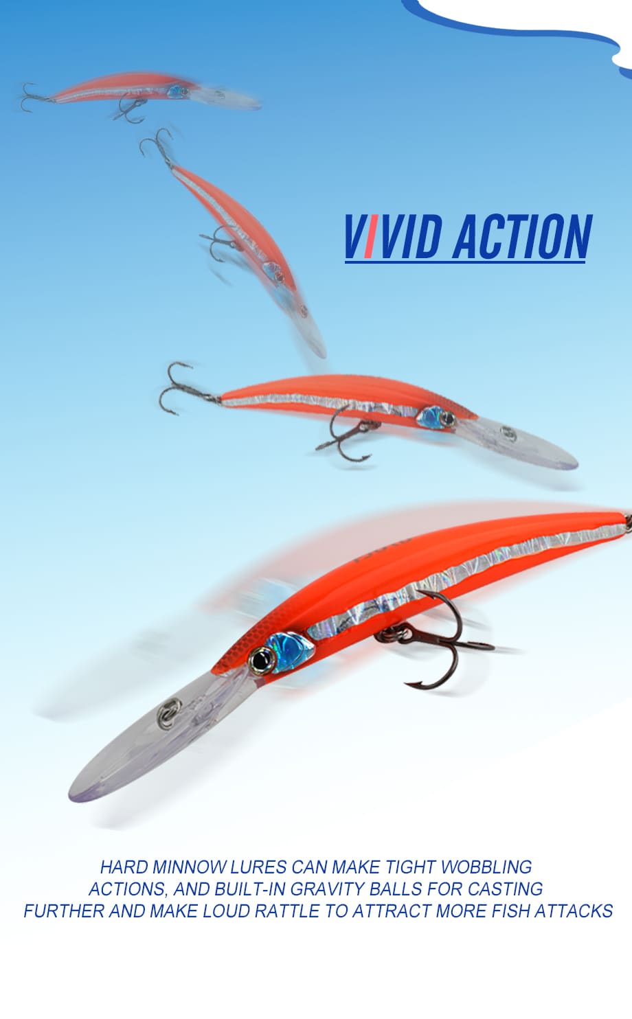 FJORD Hard Plastic Floating Minnow Pesca Saltwater 130mm 24g Deep Trolling Baits for Walleye Bass Zander detail 4