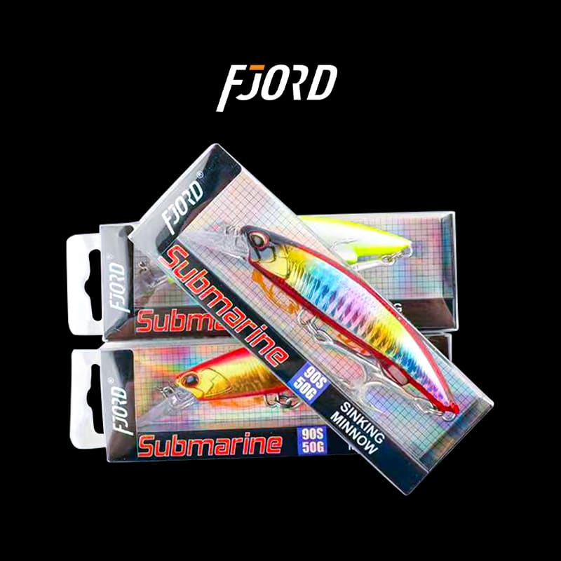FJORD Wobbler Lure Sinking ABS Artificial 90mm 40g/50g Trolling Hard Bait Minnow for Fishing detail 5