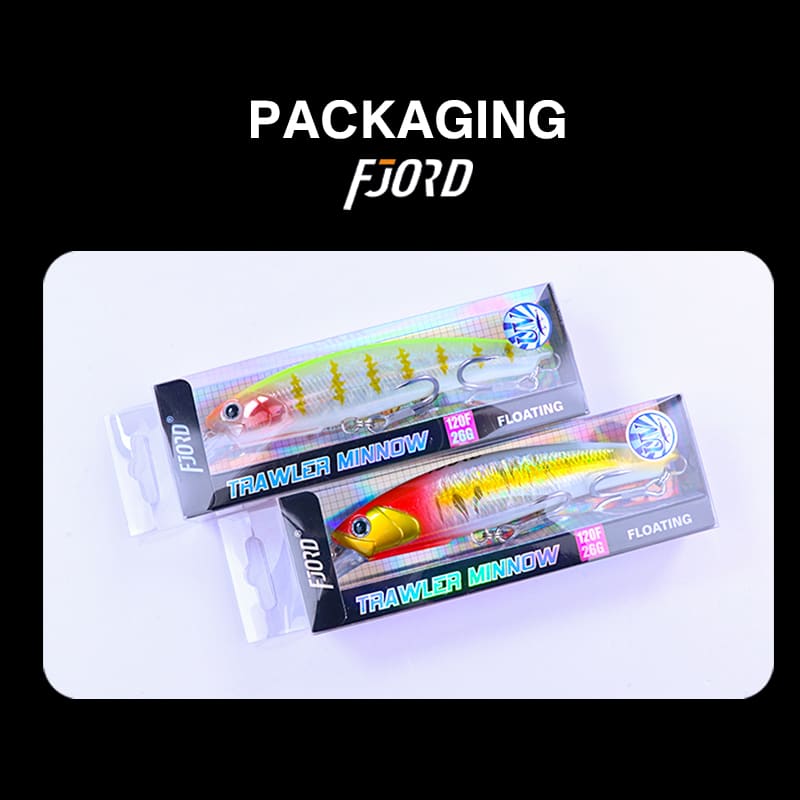 FJORD Sink Simulation Remote Bait Carp Artificial Hard Bait 120mm 26g/140mm 37g Plastic Bottom Fishing Minnow detail 4