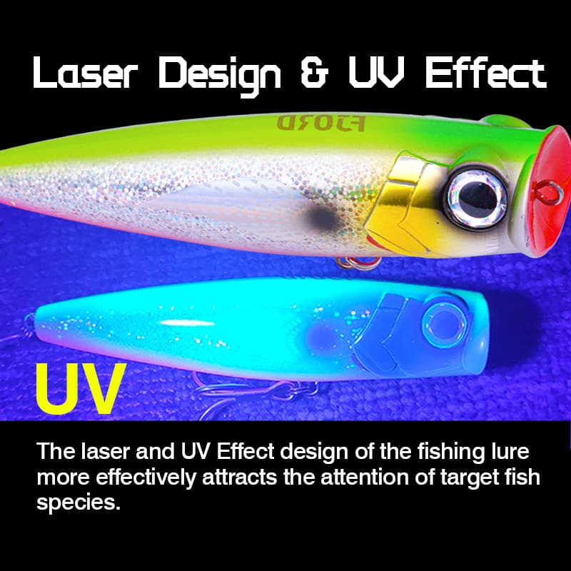 FJORD Plastic ABS Popper Fishing Lures Minnow Sinking Bait 120mm 45g Top Water Popper Fishing Lures detail 1