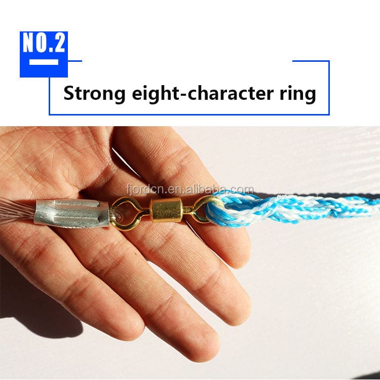 FJORD New Product Hand Throwing Fishing NETS Landing Net MonofilamentMesh Fly Carp Fishing detail 3