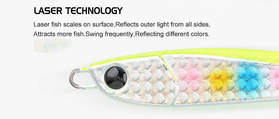 FJORD NEW Metal Jig 30g/40g/60g Ring Bead Metal Jig Mould Fishing Jigs Saltwater Metal detail 12