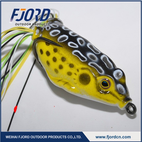 FJORD 55mm 66MM Soft Plastic Fishing Lures Japan Soft Toad Frogs Fishing Lures detail 2