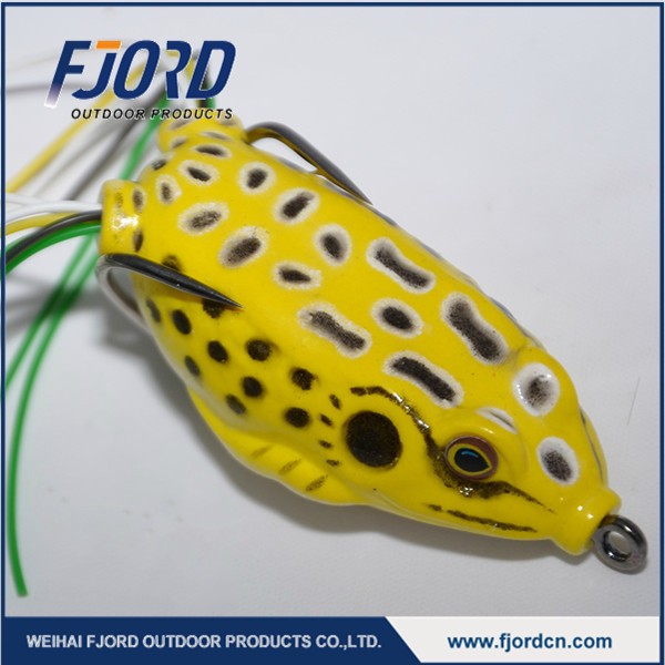 FJORD 55mm 66MM Soft Plastic Fishing Lures Japan Soft Toad Frogs Fishing Lures detail 3