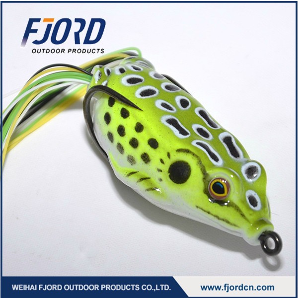 FJORD 55mm 66MM Soft Plastic Fishing Lures Japan Soft Toad Frogs Fishing Lures detail 4