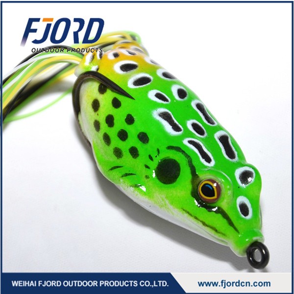 FJORD 55mm 66MM Soft Plastic Fishing Lures Japan Soft Toad Frogs Fishing Lures detail 5